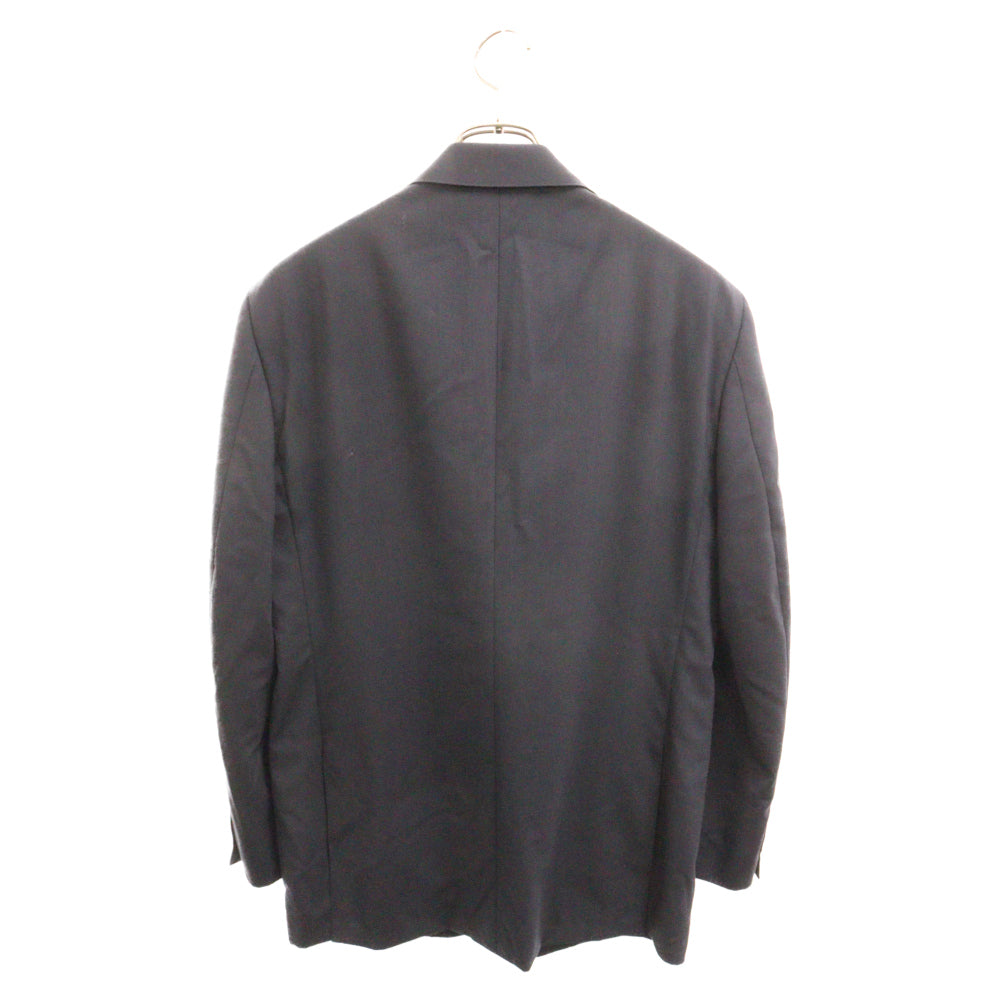 LANVIN(ランバン) 2B シングル ノッチドラペル テーラードジャケット ネイビー 108-205 190 3232-20