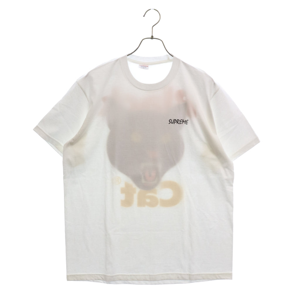 SUPREME(シュプリーム) 24SS BLACK CAT TEE ブラック キャット Tシャツ 半袖カットソー ホワイト