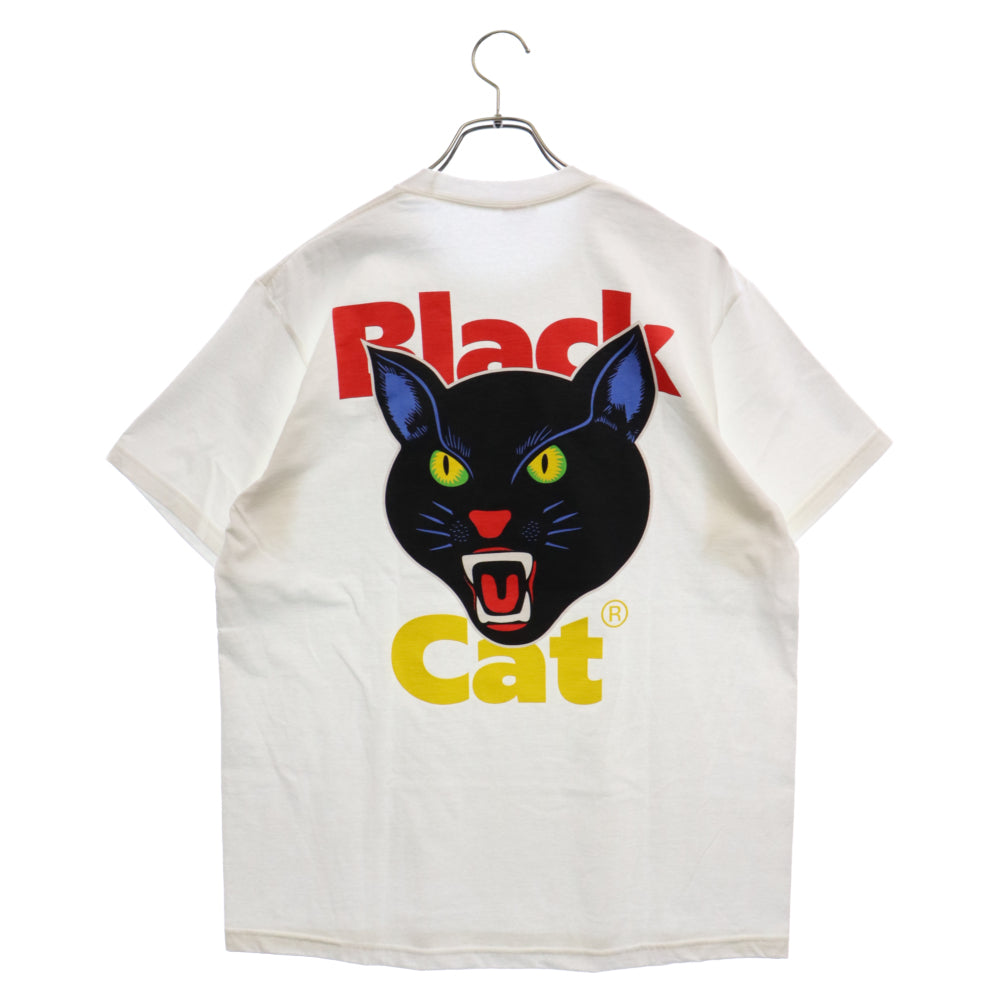 SUPREME(シュプリーム) 24SS BLACK CAT TEE ブラック キャット Tシャツ 半袖カットソー ホワイト
