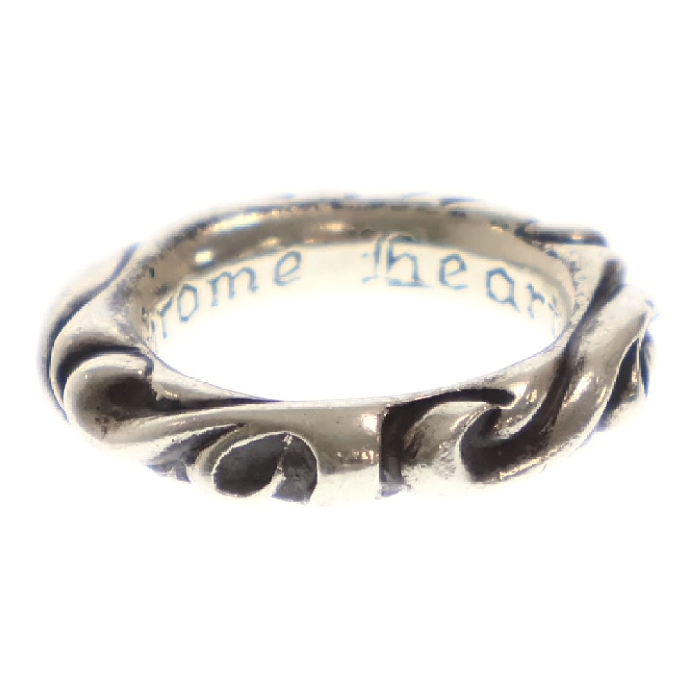 CHROME HEARTS(クロムハーツ) SCRL BAND スクロールバンドリング シルバー 8号