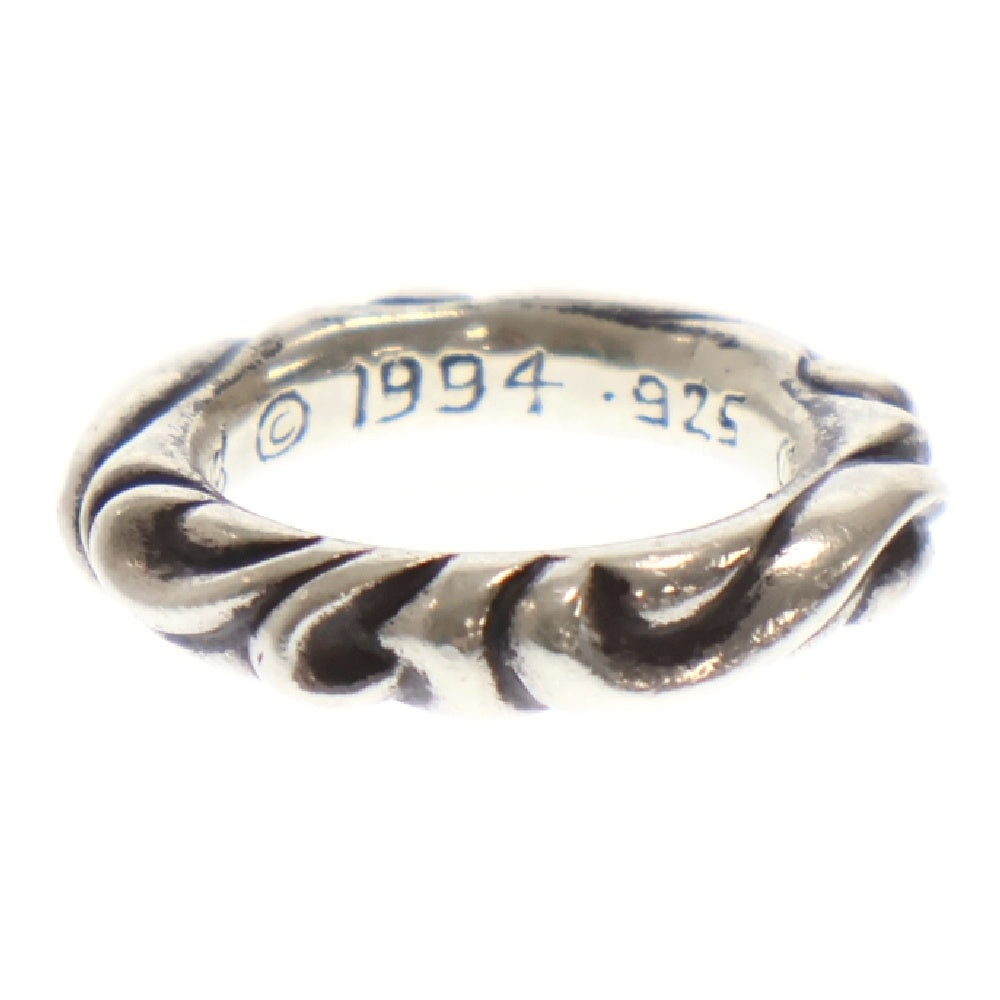 CHROME HEARTS(クロムハーツ) SCRL BAND スクロールバンドリング シルバー 8号