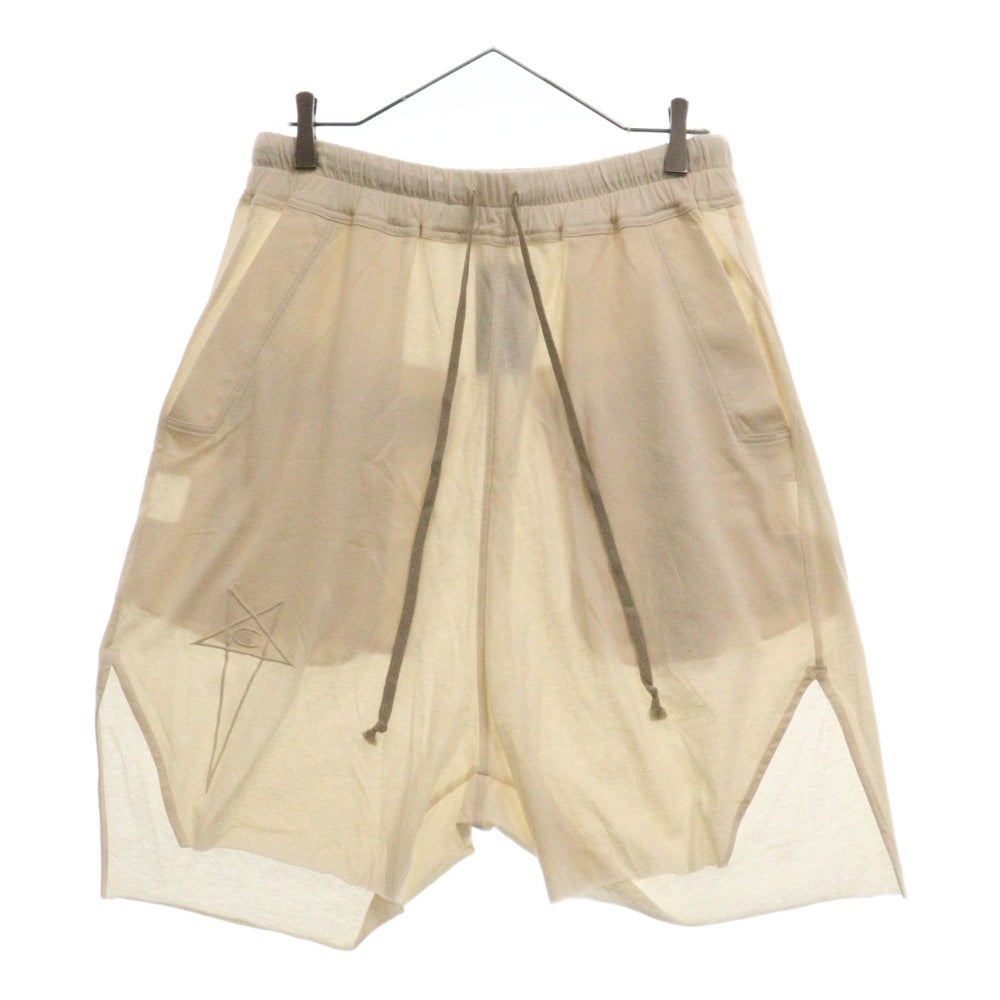Rick Owens(リックオウエンス) ×Champion BEVELED PODS / MILK チャンピオン ハーフパンツ ホワイト CW01D9239