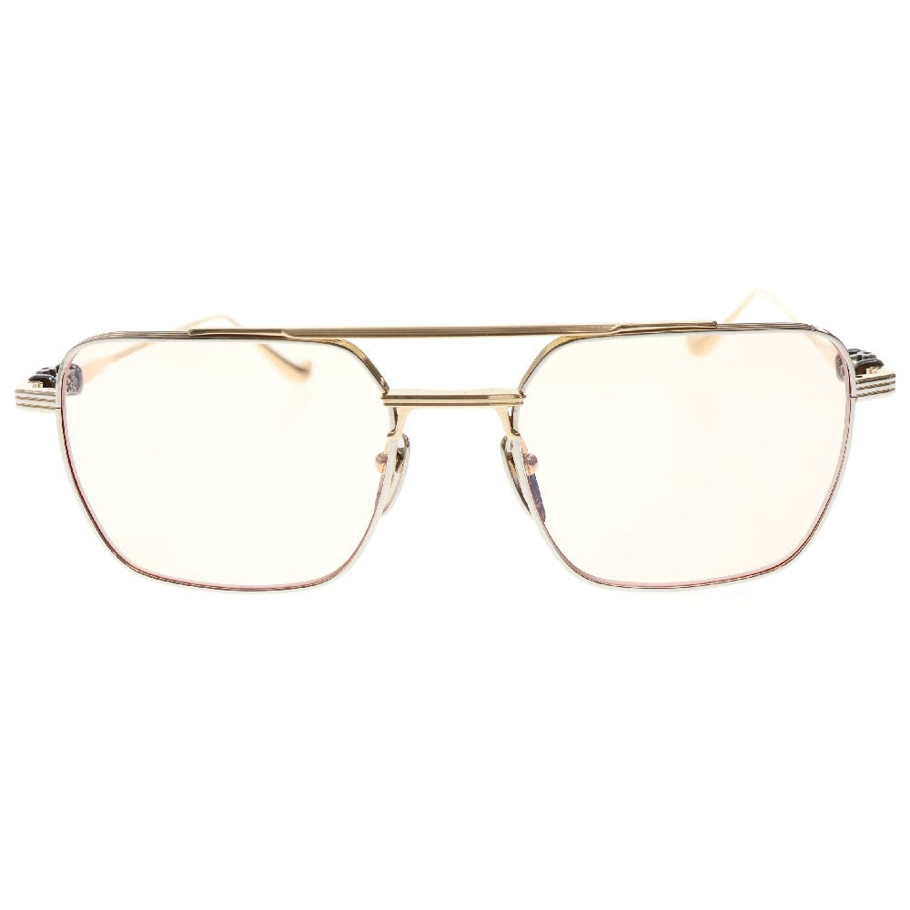 CHROME HEARTS(クロムハーツ) MAGNUM 2 マグナム2 ゴールドフレーム クリアカラーサングラス ゴールド 56□19-147