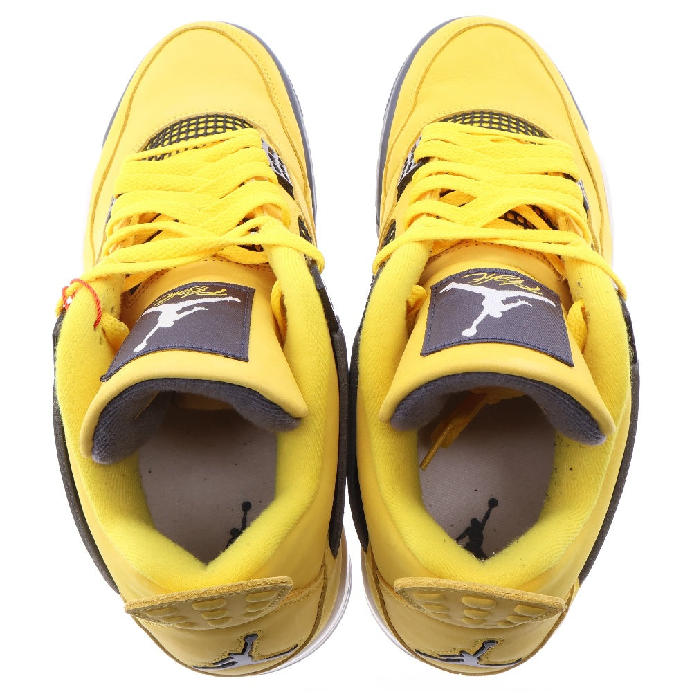 NIKE(ナイキ) AIR JORDAN 4 RETRO TOUR YELLOW CT8527-700 エアジョーダン レトロ ハイカットスニーカー シューズ ツアーイエロー US11/29cm