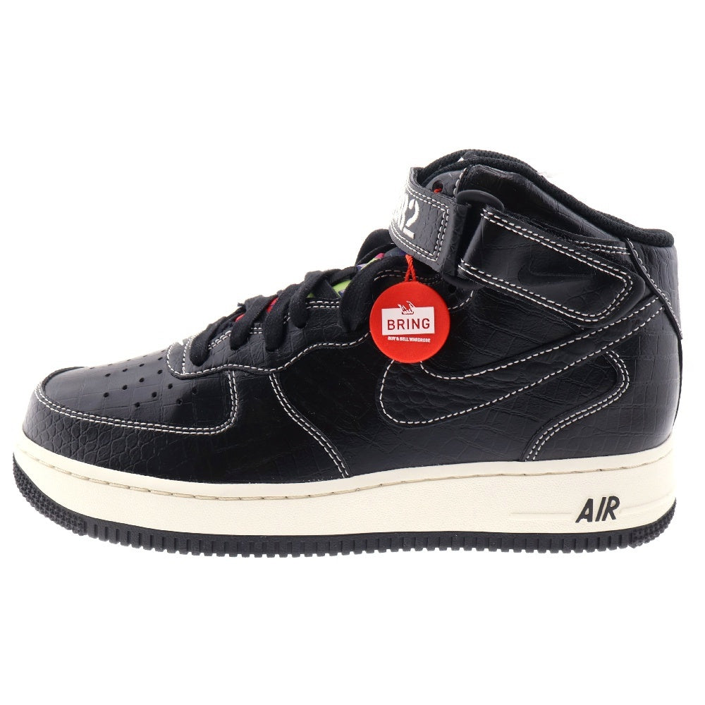 NIKE(ナイキ) AIR FORCE 1 MID LX OUR FORCE 1 エアフォース1 ミッド LX アワー フォース1 ミッドカットスニーカー ブラック US8/26cm DV1029-010