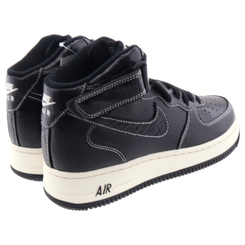 NIKE(ナイキ) AIR FORCE 1 MID LX OUR FORCE 1 エアフォース1 ミッド LX アワー フォース1 ミッドカットスニーカー ブラック US8/26cm DV1029-010
