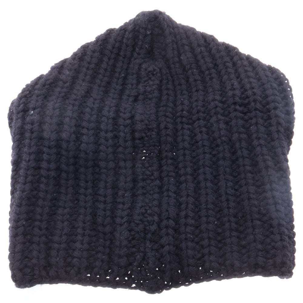 KIJIMA TAKAYUKI(キジマタカユキ) 24AW WOOL KNIT BALACLAVA WKN-242914 ウール ニット バラクラバ ブラック