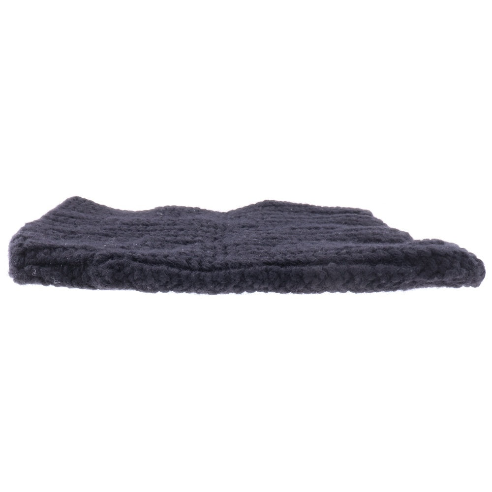 KIJIMA TAKAYUKI(キジマタカユキ) 24AW WOOL KNIT BALACLAVA WKN-242914 ウール ニット バラクラバ ブラック