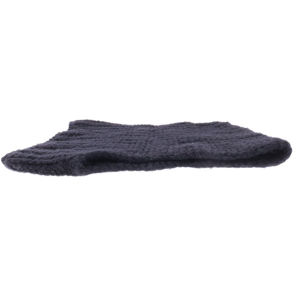 KIJIMA TAKAYUKI(キジマタカユキ) 24AW WOOL KNIT BALACLAVA WKN-242914 ウール ニット バラクラバ ブラック