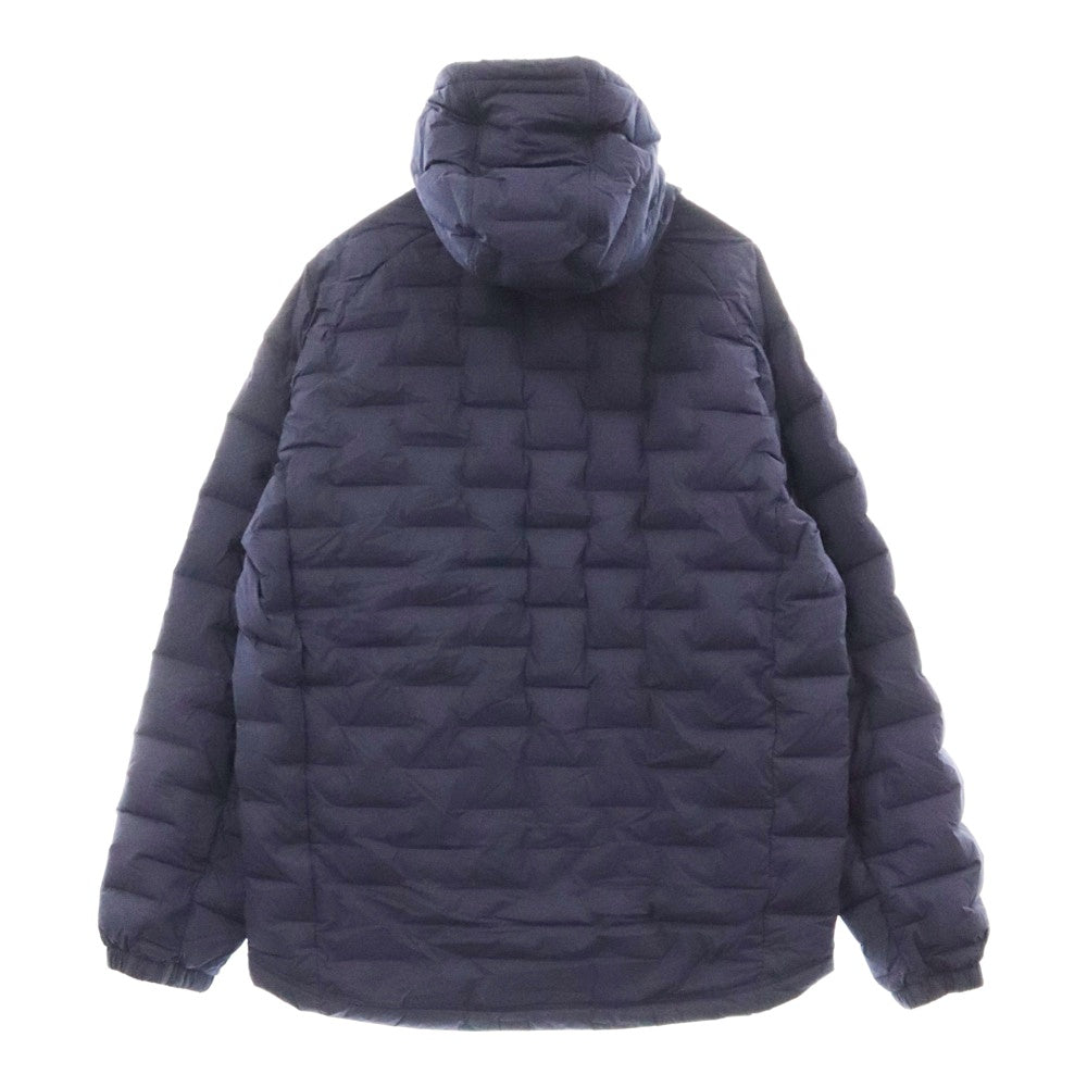 CHAMPION(チャンピオン) DOWN ZIP HOODED JACKET ダウン ジップアップ フーディー ジャケット ネイビー C3-QS602