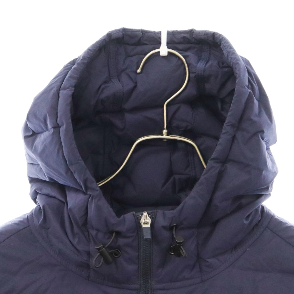 CHAMPION(チャンピオン) DOWN ZIP HOODED JACKET ダウン ジップアップ フーディー ジャケット ネイビー C3-QS602