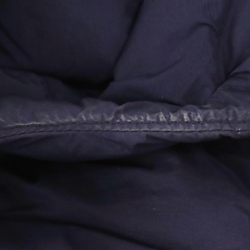 CHAMPION(チャンピオン) DOWN ZIP HOODED JACKET ダウン ジップアップ フーディー ジャケット ネイビー C3-QS602