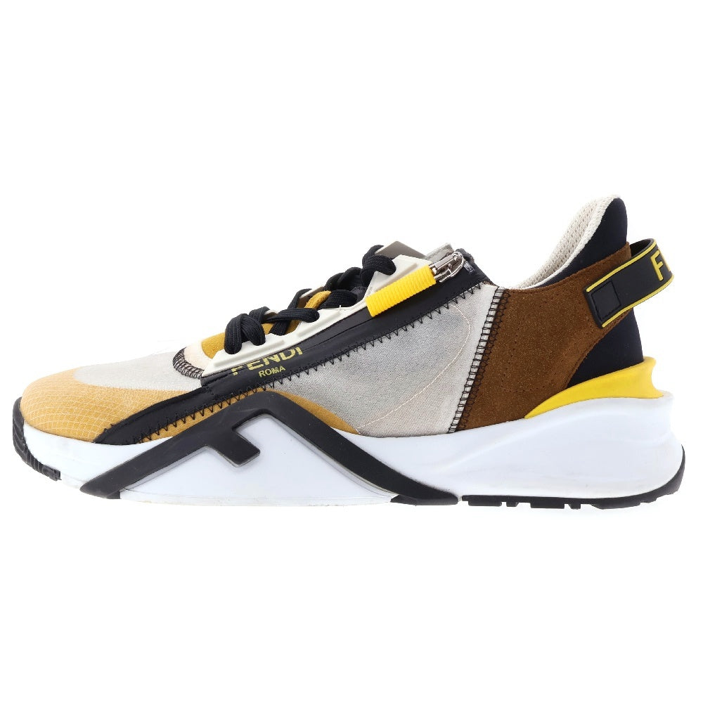 FENDI(フェンディ) 20AW FLOW フロー ローカットスニーカー シューズ イエロー 7E1392AD7VF1C2F