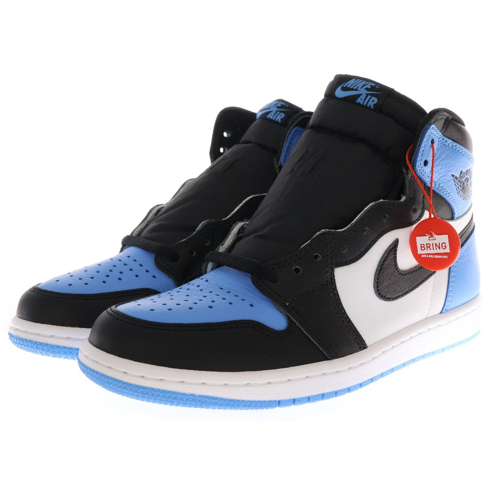 NIKE(ナイキ) AIR JORDAN 1 RETRO HI OG UNIVERSITY BLUE エアジョーダン1ハイOG ユニバーシティブルー ハイカットスニーカー ブルー/ホワイト US7/25cm DZ5485-400