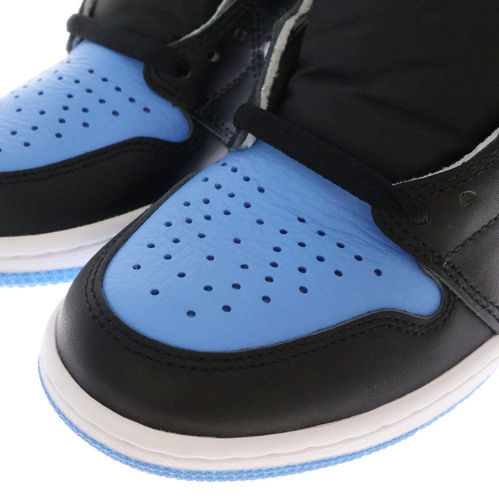 NIKE(ナイキ) AIR JORDAN 1 RETRO HI OG UNIVERSITY BLUE エアジョーダン1ハイOG ユニバーシティブルー ハイカットスニーカー ブルー/ホワイト US7/25cm DZ5485-400