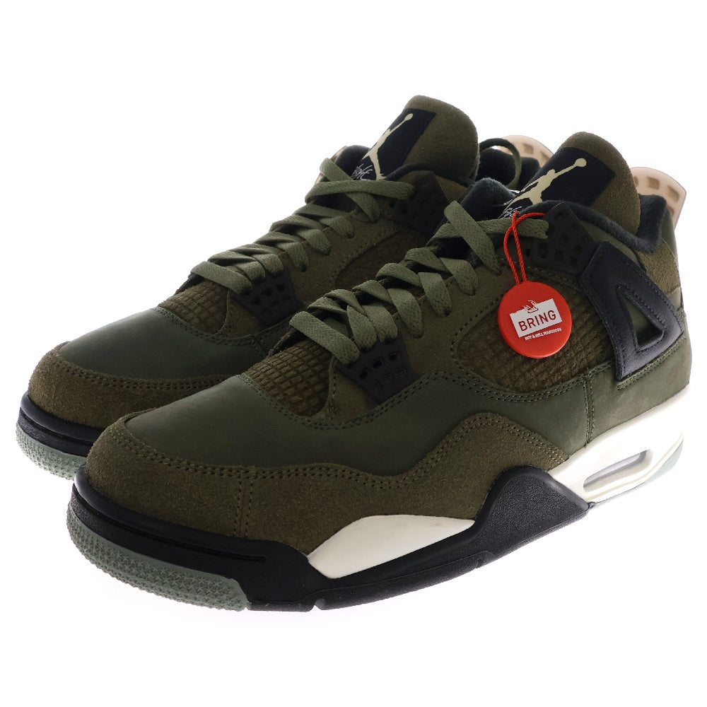 NIKE(ナイキ) AIR JORDAN4 RETRO SE CRAFT OLIVE FB9927-200 エアジョーダン4 クラフト オリーブ ハイカットスニーカー シューズ カーキ US10/28cm