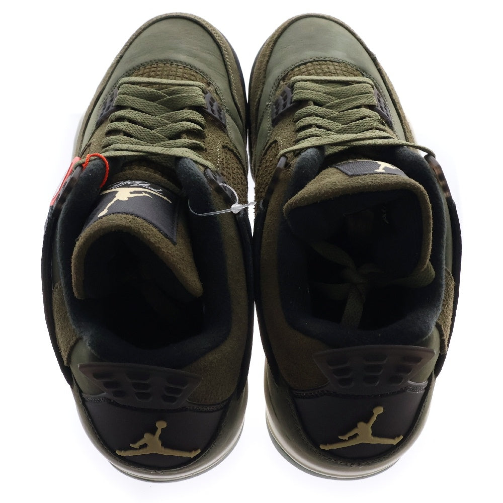 NIKE(ナイキ) AIR JORDAN4 RETRO SE CRAFT OLIVE FB9927-200 エアジョーダン4 クラフト オリーブ ハイカットスニーカー シューズ カーキ US10/28cm