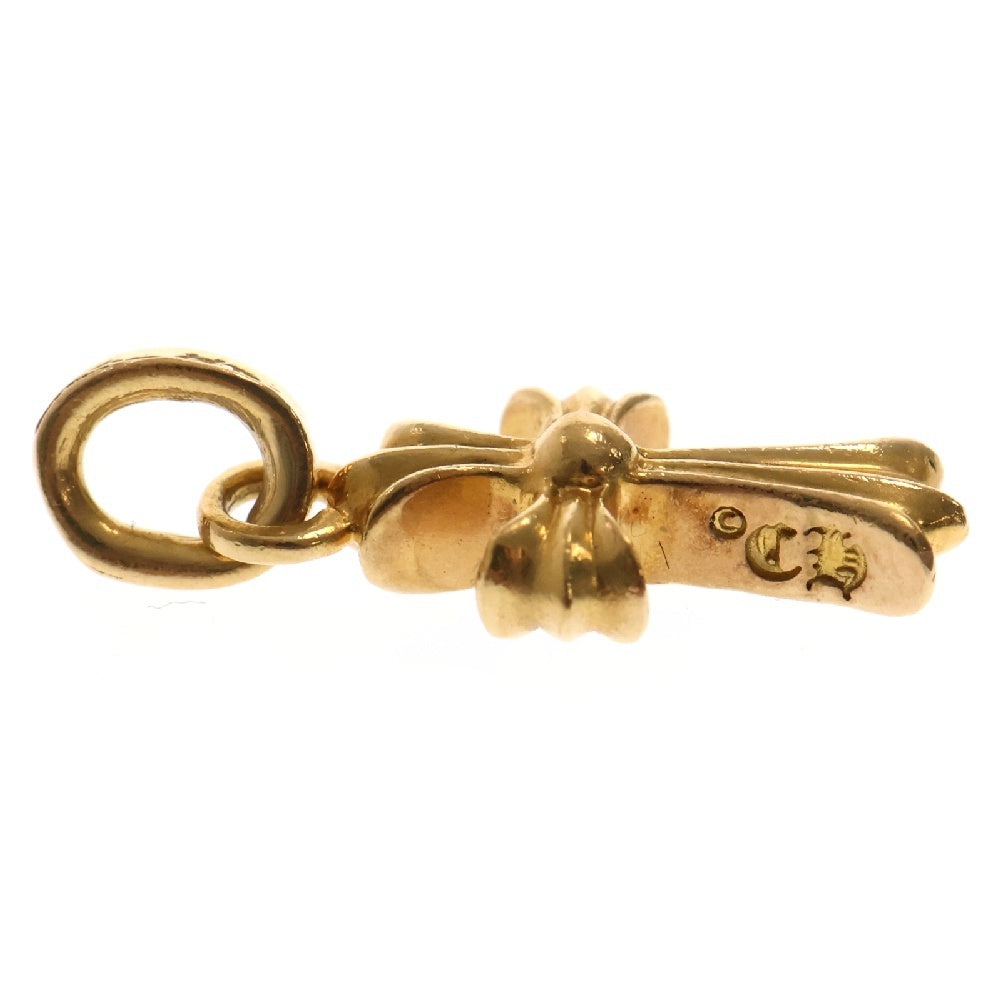 CHROME HEARTS(クロムハーツ) 22K CRS BBYFAT P RBY ベイビーファットクロス PAVEルビー ペンダントトップ ゴールド