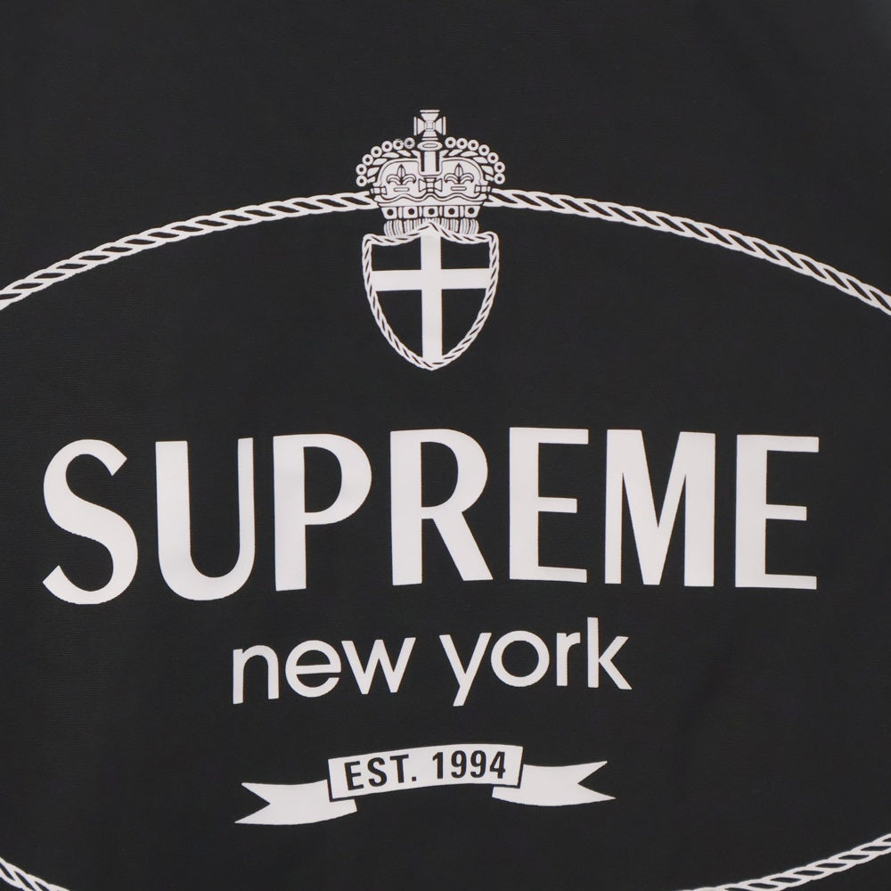 SUPREME(シュプリーム) 24AW Crest Coahes Jakcket クレスト コーチジャケット ブラック
