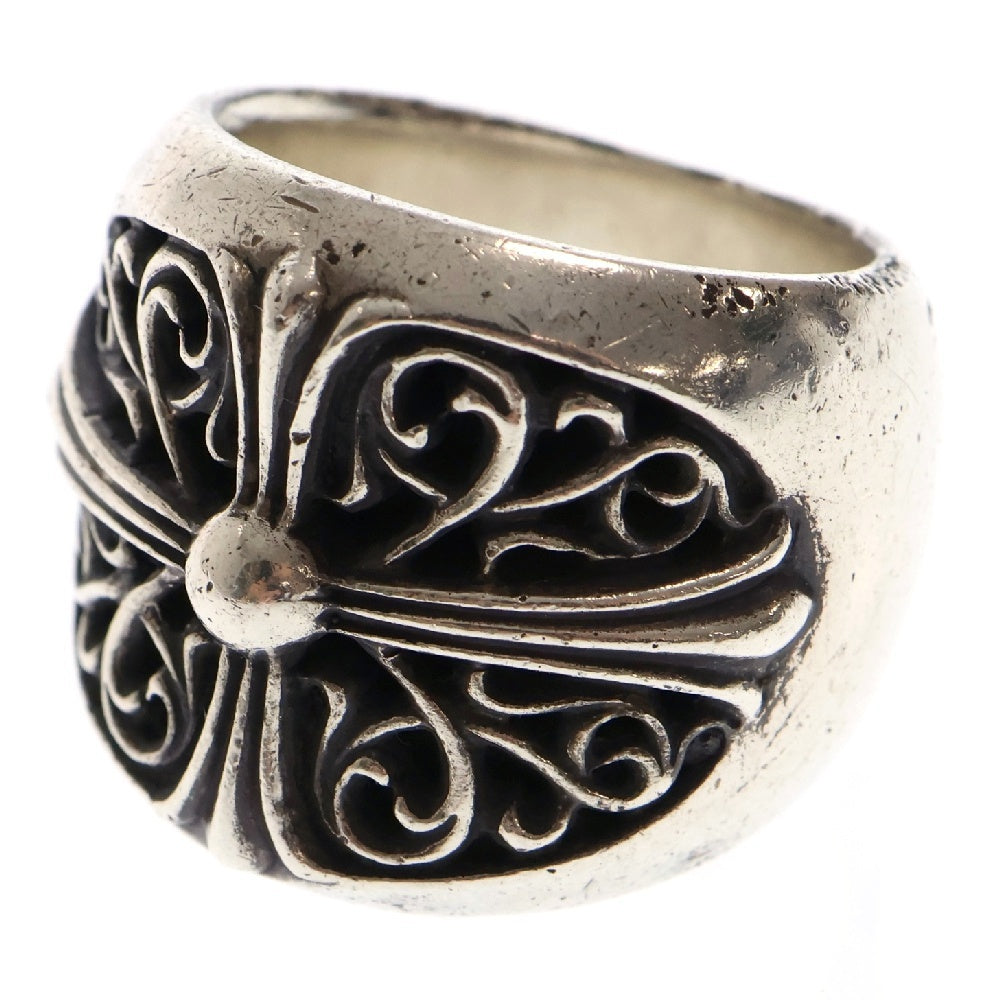 CHROME HEARTS(クロムハーツ) CLASSIC OVAL クラシックオーバルクロス リング シルバー BCA340