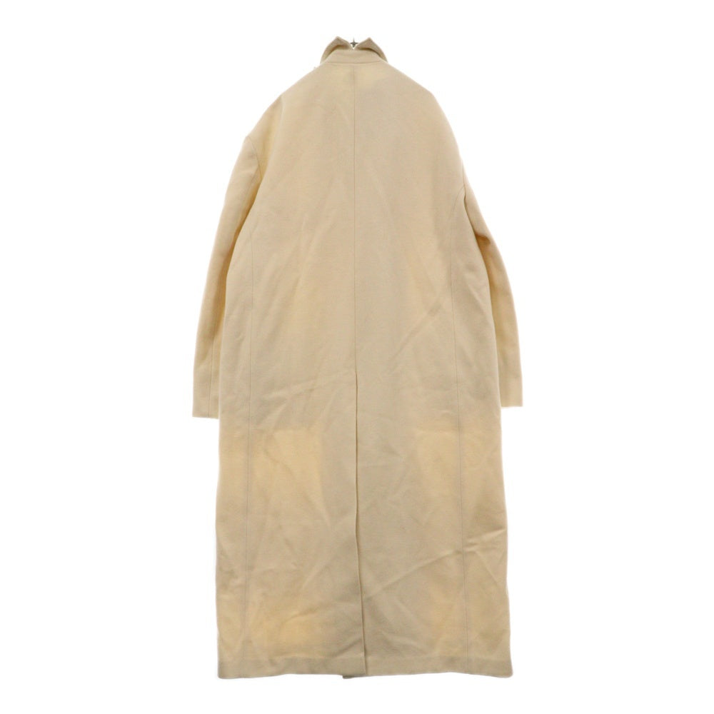 MASU(エムエーエスユー) 24AW BAT COLLAR OVER COAT バットカラー オーバーコート ホワイト MPFW-CT0224