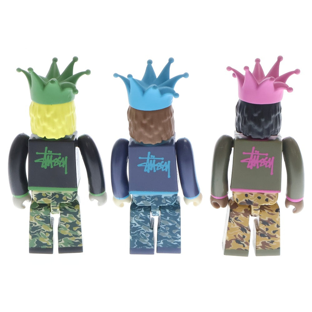MEDICOM TOY(メディコムトイ) ×STUSSY KUBRICK Peace And Prosperity BABY RAGAMUFFIN ベイビーラガファフィン 3体セット フィギュア マルチカラー