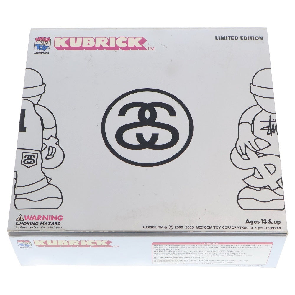 MEDICOM TOY(メディコムトイ) ×STUSSY KUBRICK Peace And Prosperity ピースサイン 3体セット フィギュア マルチカラー