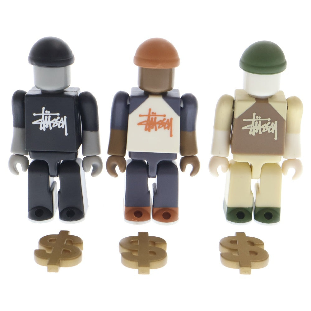 MEDICOM TOY(メディコムトイ) ×STUSSY KUBRICK Peace And Prosperity ピースサイン 3体セット フィギュア マルチカラー