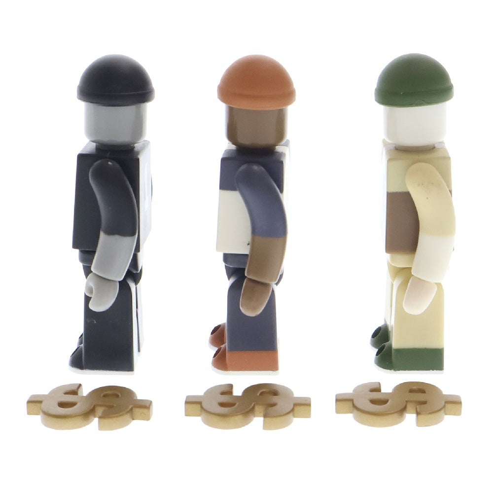 MEDICOM TOY(メディコムトイ) ×STUSSY KUBRICK Peace And Prosperity ピースサイン 3体セット フィギュア マルチカラー