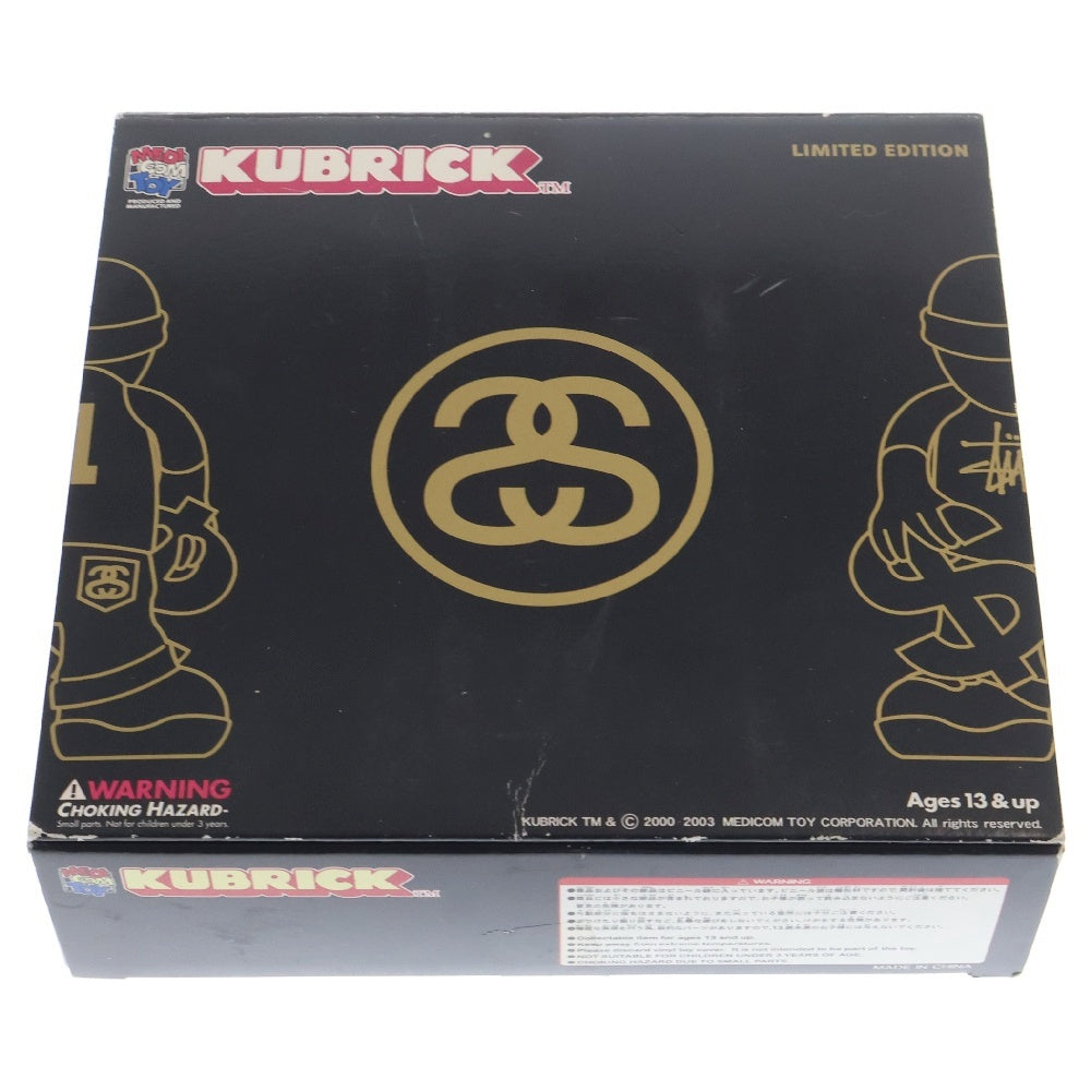 MEDICOM TOY(メディコムトイ) ×STUSSY KUBRICK Peace And Prosperity ピースサイン 3体セット フィギュア マルチカラー