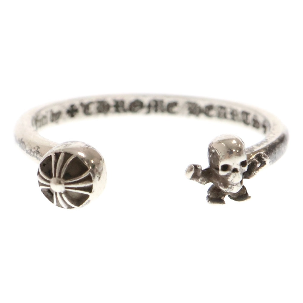 CHROME HEARTS(クロムハーツ) FT HARRIS TEETER/CRS BALL フォティ ハリスティータ クロスボール リング シルバー