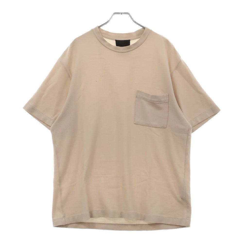 FEAR OF GOD(フィアオブゴッド) 20SS SEVENTH COLLECTION ロゴ パッチ 胸ポケット 半袖カットソー ベージュ FG50-039