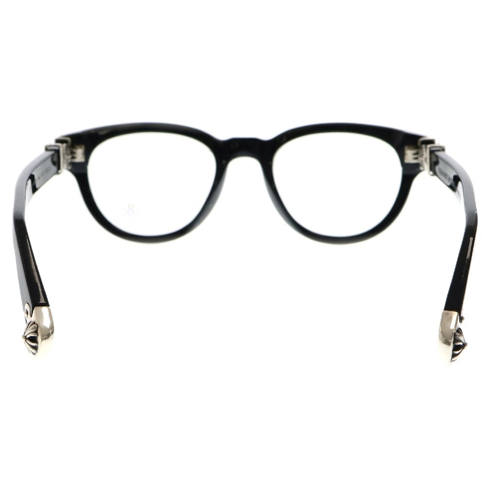 CHROME HEARTS(クロムハーツ) KAY GULLS メガネ サイドCHプラス ブラック 47□20-148
