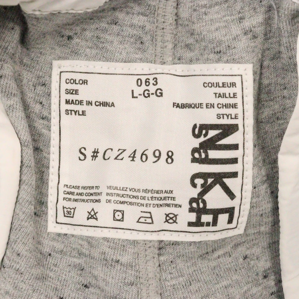 NIKE(ナイキ) 20AW×SACAI FLEECE PANTS サカイ フリースパンツ グレー CZ4698-063