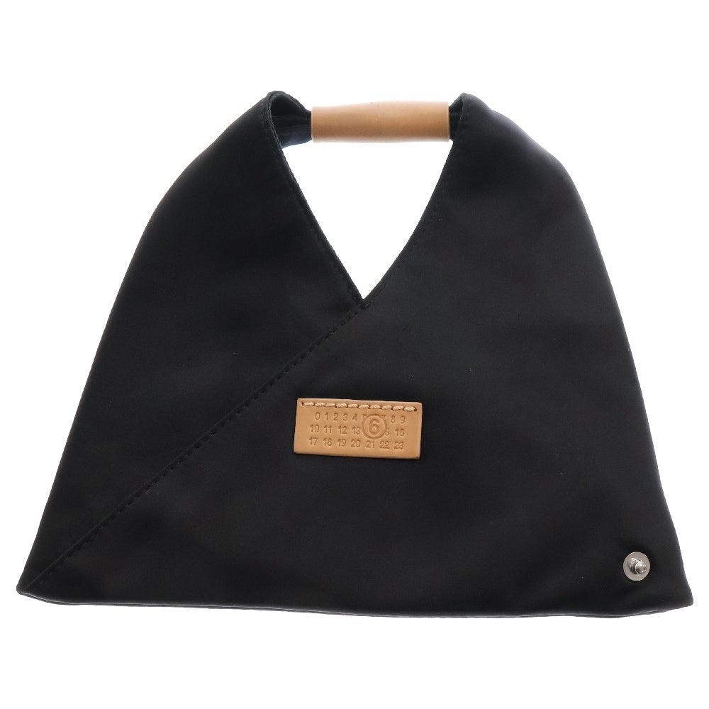 MM6 Maison Margiela(エムエムシックスメゾンマルジェラ) ジャパニーズ サテン ワンハンドルバッグ ブラック SB6ZI0007