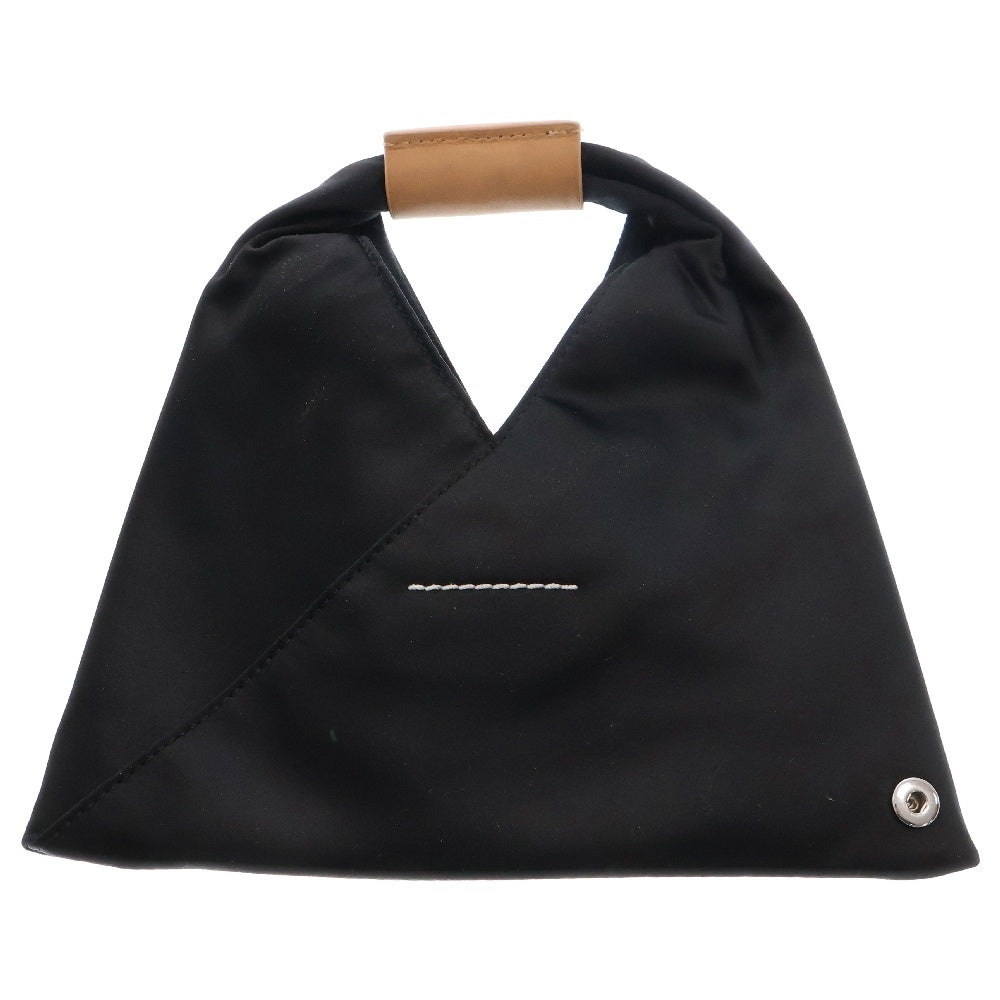 MM6 Maison Margiela(エムエムシックスメゾンマルジェラ) ジャパニーズ サテン ワンハンドルバッグ ブラック SB6ZI0007