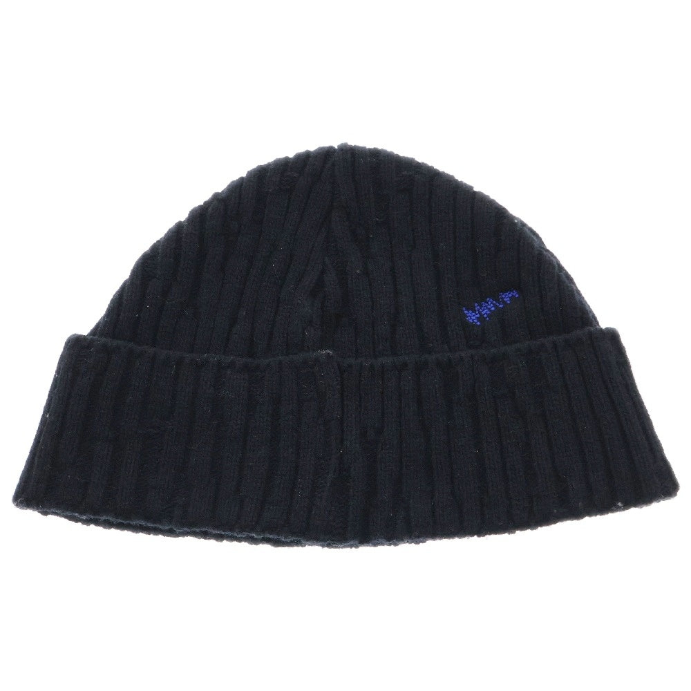 ADER ERROR(アーダーエラー) 24AW LOGO BEANIE ロゴビーニー 帽子 ブラック