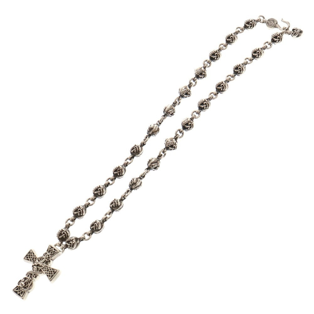 CHROME HEARTS(クロムハーツ) #1 CELTICBL CHN ケルティック ボールチェーンケルティッククロス シルバーネックレス シルバー