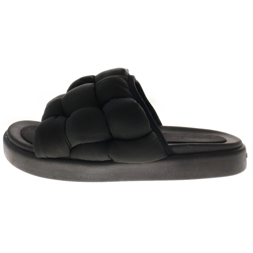 FOOT INDUSTRY(フットインダストリー) DOWN SLIPPER ダウン スリッパー サンダル ブラック