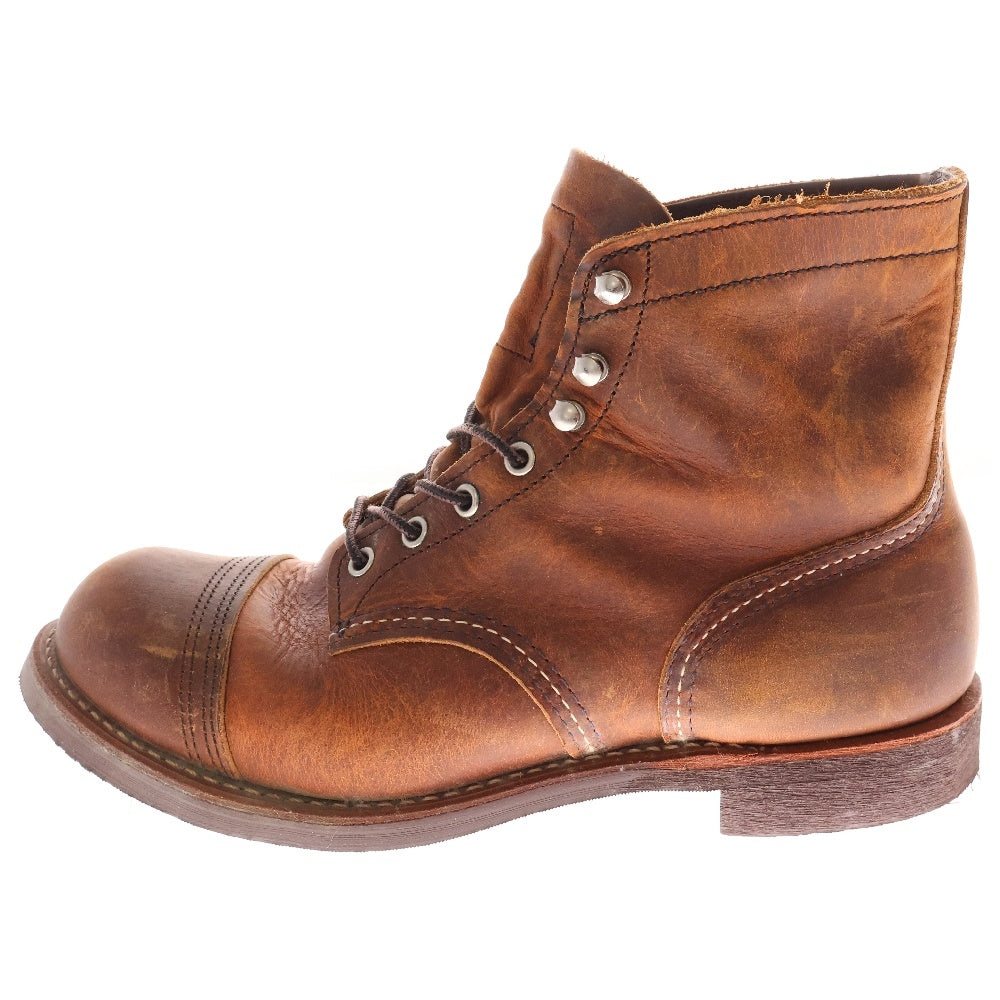 RED WING(レッド ウイング) 8085 IRON RANGER アイアン レンジャー レザーシューズ ブラウン