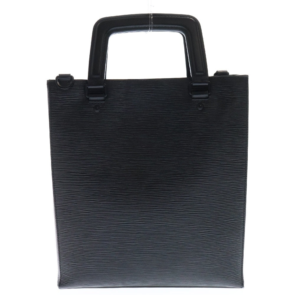 LOUIS VUITTON(ルイヴィトン) エピ サックプラ フォールド 2WAY レザーハンドバッグ ショルダーバッグ ブラック M58497