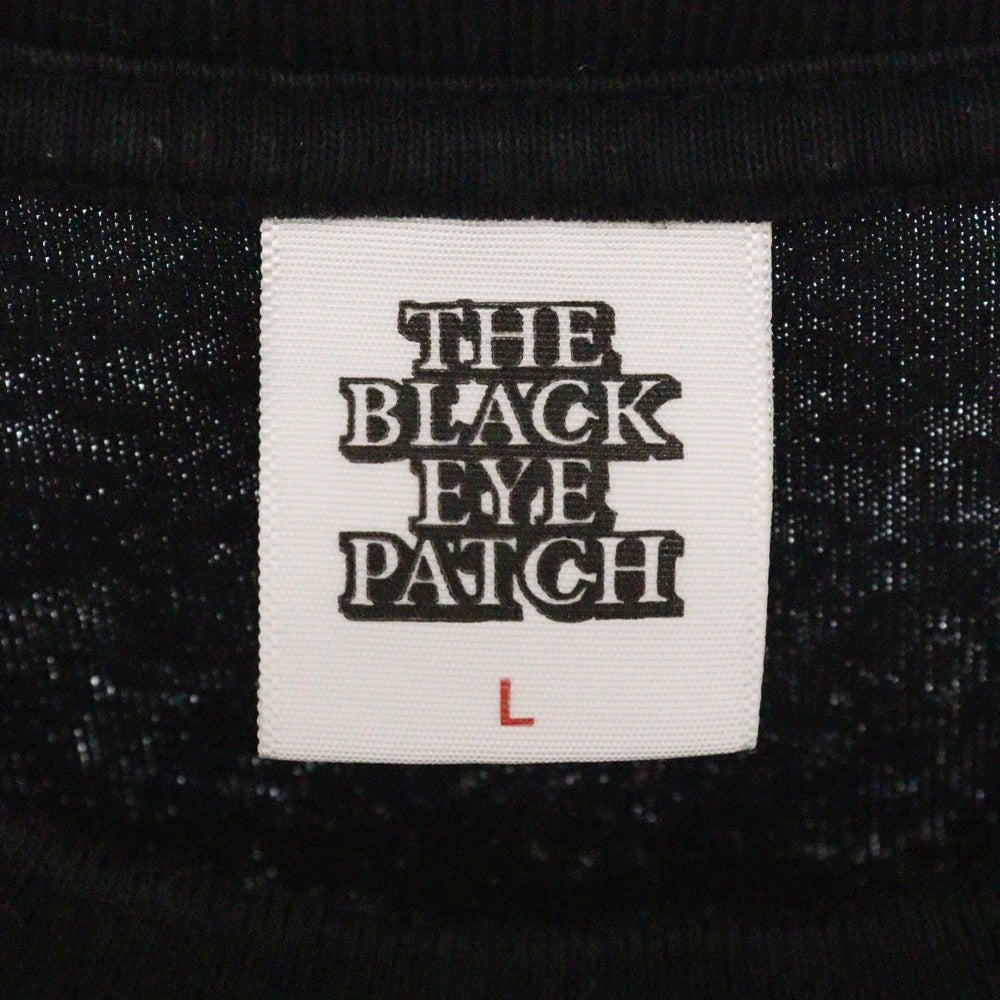 THE BLACK EYE PATCH(ブラックアイパッチ) HOT LABEL TEE DANGER HOT LABEL TEE 半袖Tシャツ カットソー ブラック BEPFW20TE05