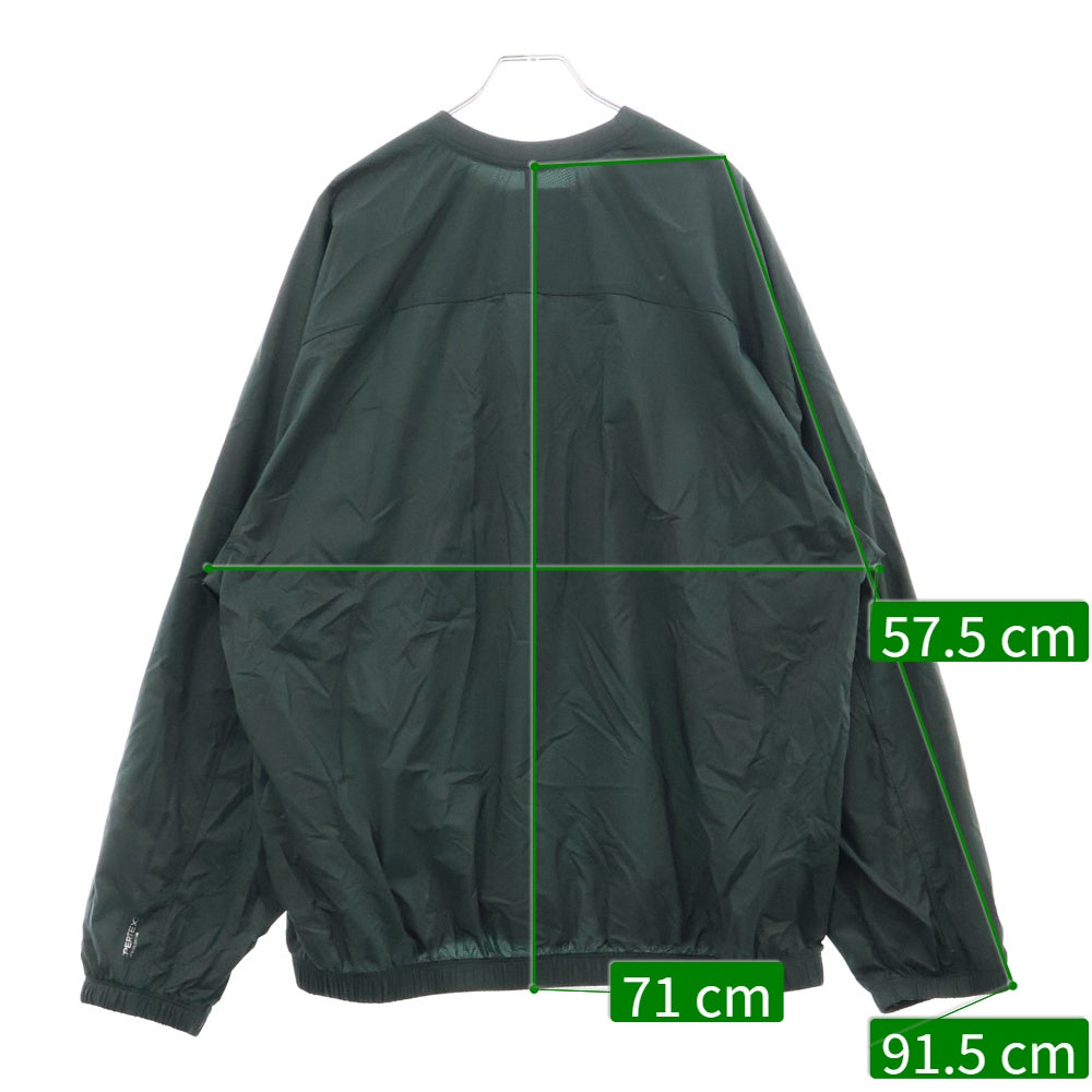 THISISNEVERTHAT(ディスイズネバーザット) 25SS PERTEX EQ Trail Pullover パーテックス トレイル プルオーバー クルーネック トラックジャケット カーキ TN251WTOLS10
