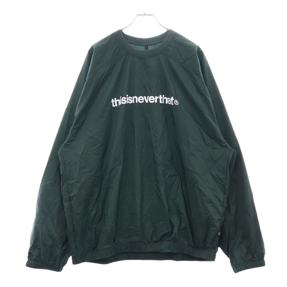 THISISNEVERTHAT(ディスイズネバーザット) 25SS PERTEX EQ Trail Pullover パーテックス トレイル プルオーバー クルーネック トラックジャケット カーキ TN251WTOLS10