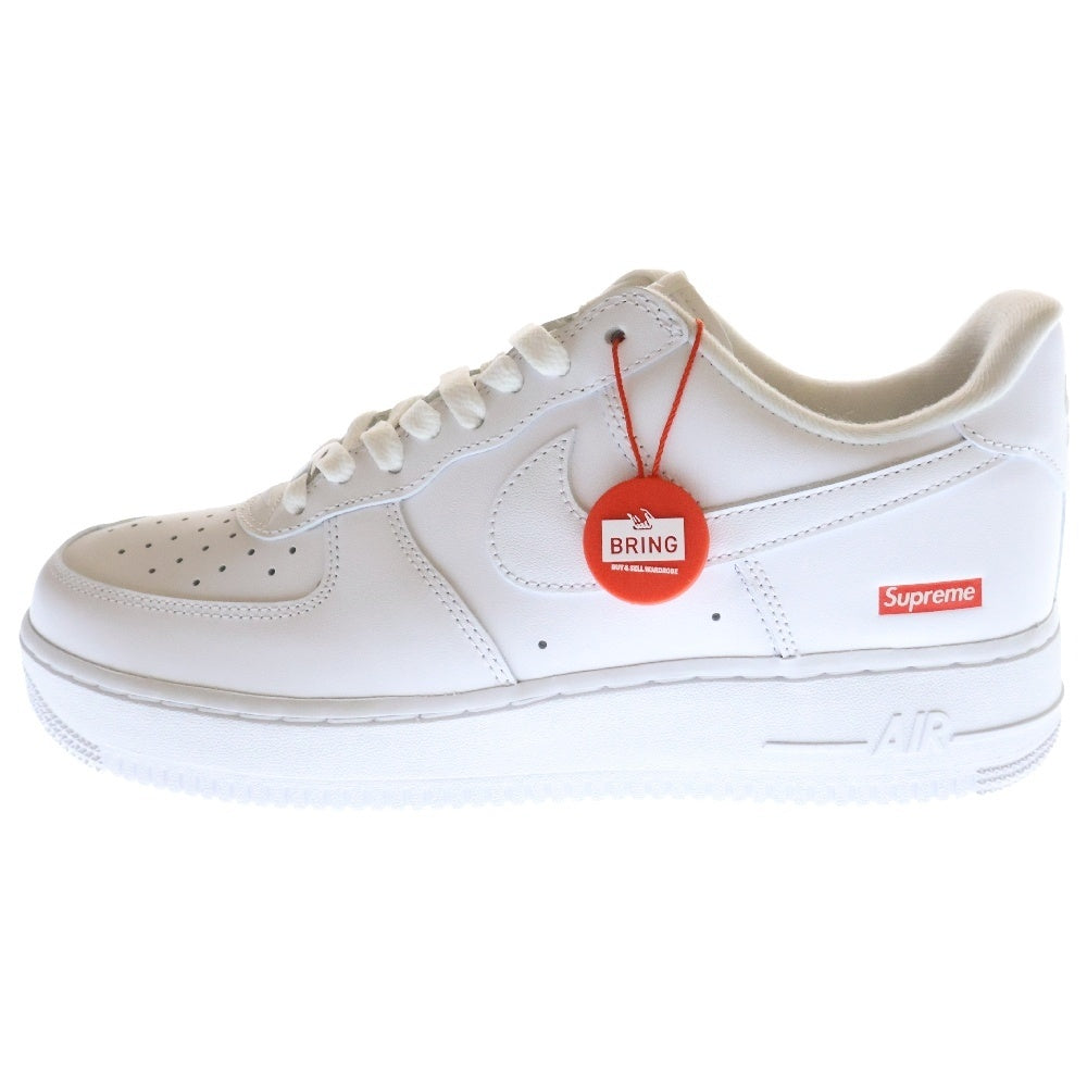 NIKE(ナイキ) ×SUPREME AIR FORCE 1 LOW SP CU9225-100 シュプリーム エア フォース 1 ローカットスニーカー ホワイト US9.5/27.5cm
