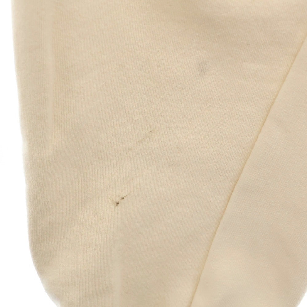 RRR123 RIVINGTON roi Rebis(リヴィントンロイレビス) ×Fear of God HERE IAM SENDO ME Sweatpants ×フィアオブゴッド ロゴパッチスウェットパンツ ベージュ