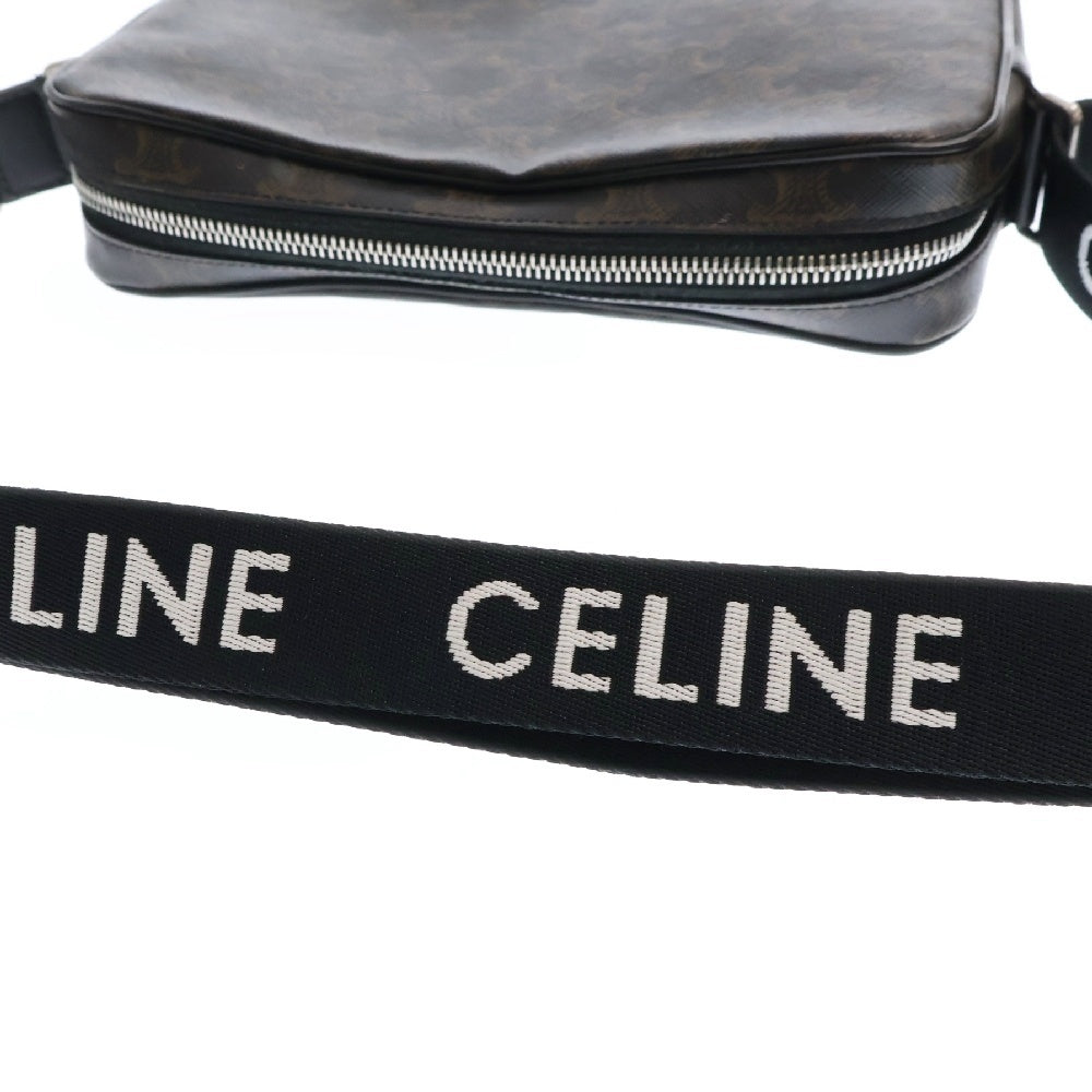 CELINE(セリーヌ) トリオンフ キャンバス メッセンジャーバッグ ブラウン 197202DND