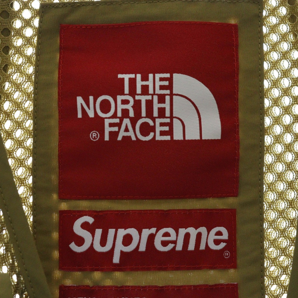 SUPREME(シュプリーム) 20ss × THE NORTH FACE Cargo Vest ザノースフェイス カーゴ ベスト ベージュ NP220031