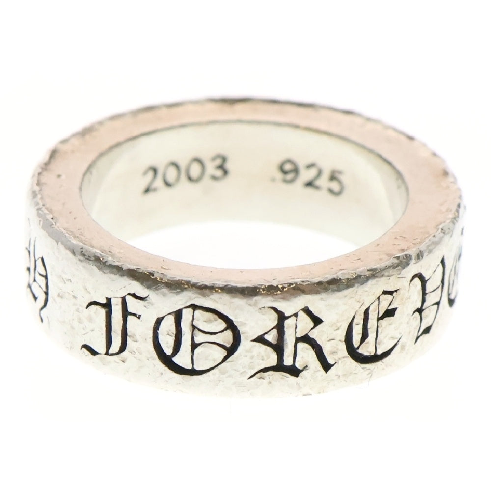 CHROME HEARTS(クロムハーツ) 6mm SPACER FOREVER 6mmスペーサーリング フォーエバーシルバーBCA337