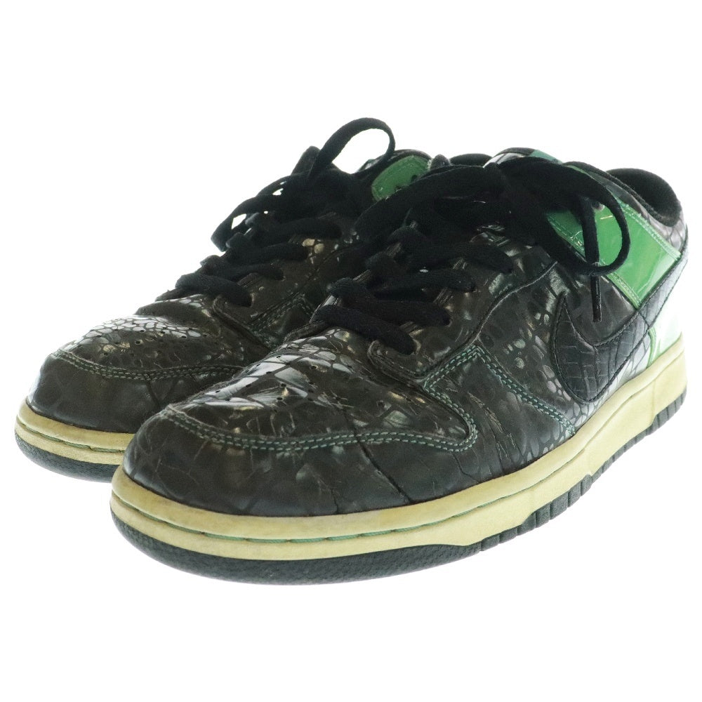 NIKE(ナイキ) 【観賞用】 2006年製 DUNK LOW Un-Tiffany ダンク ロー アンティファニー ローカットスニーカー ブラック US10/28cm 309431-903